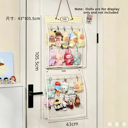 Felt Display Rack White Single Layer