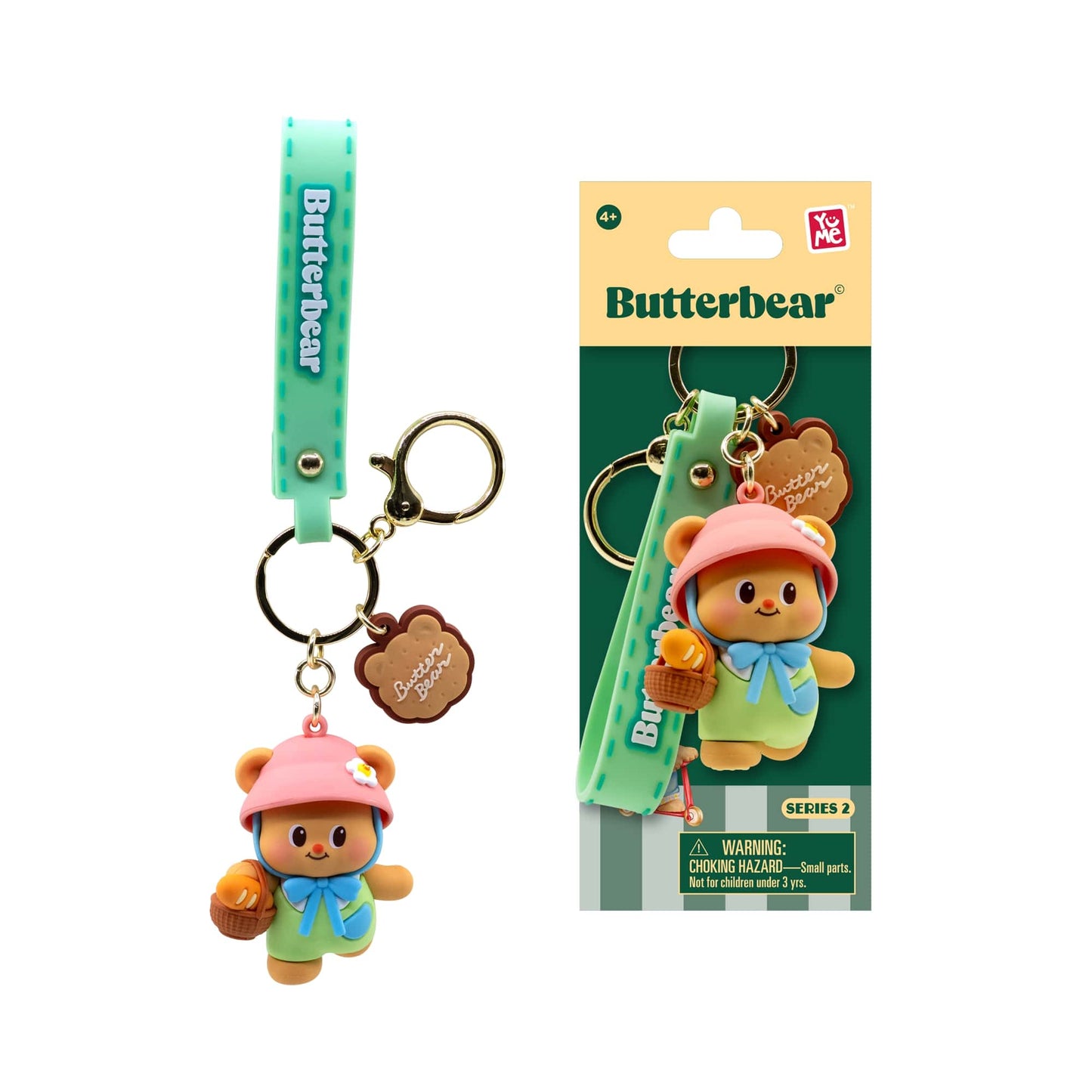 YuMe Butterbear Everyday Series 2 Collectible Keychains