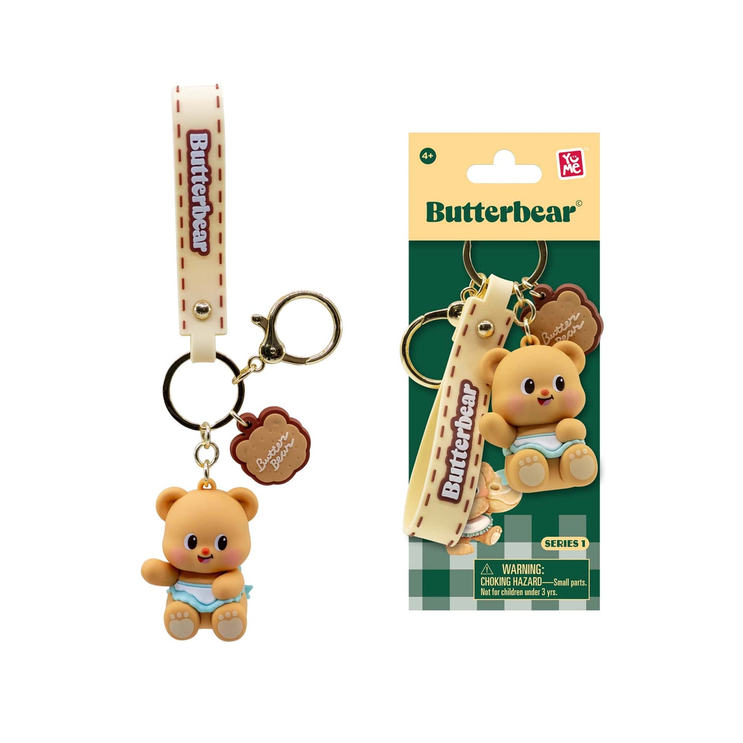 YuMe Butterbear Everyday Series Collectible Keychains