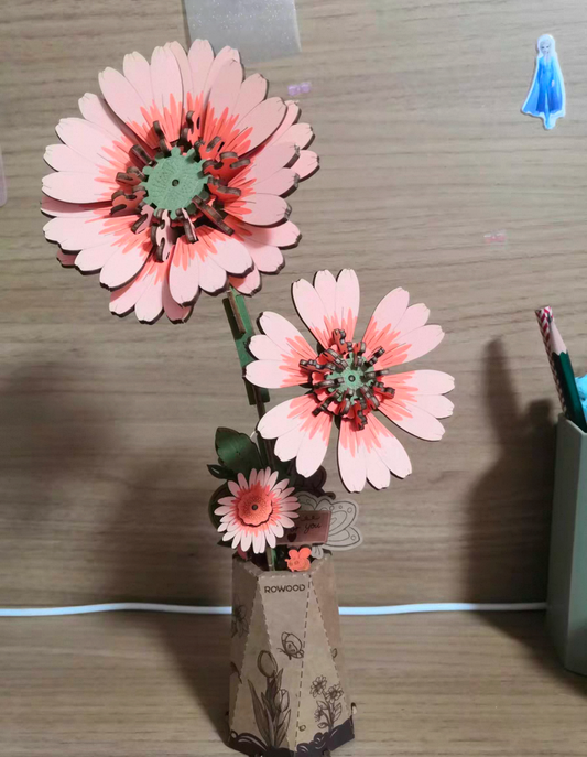 Rolife Light Orange Gerbera