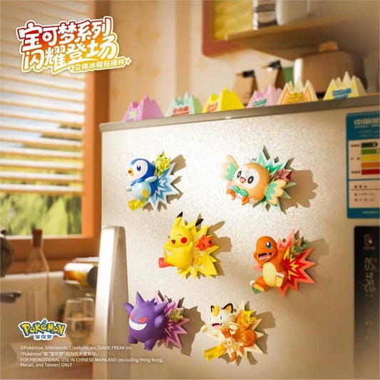 Pokémon Shining Appearance Fridge Magnet Blind Box
