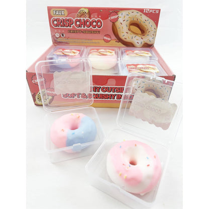 Scented Wax Crunchy Donut Squishy Toy: MIX COLOR
