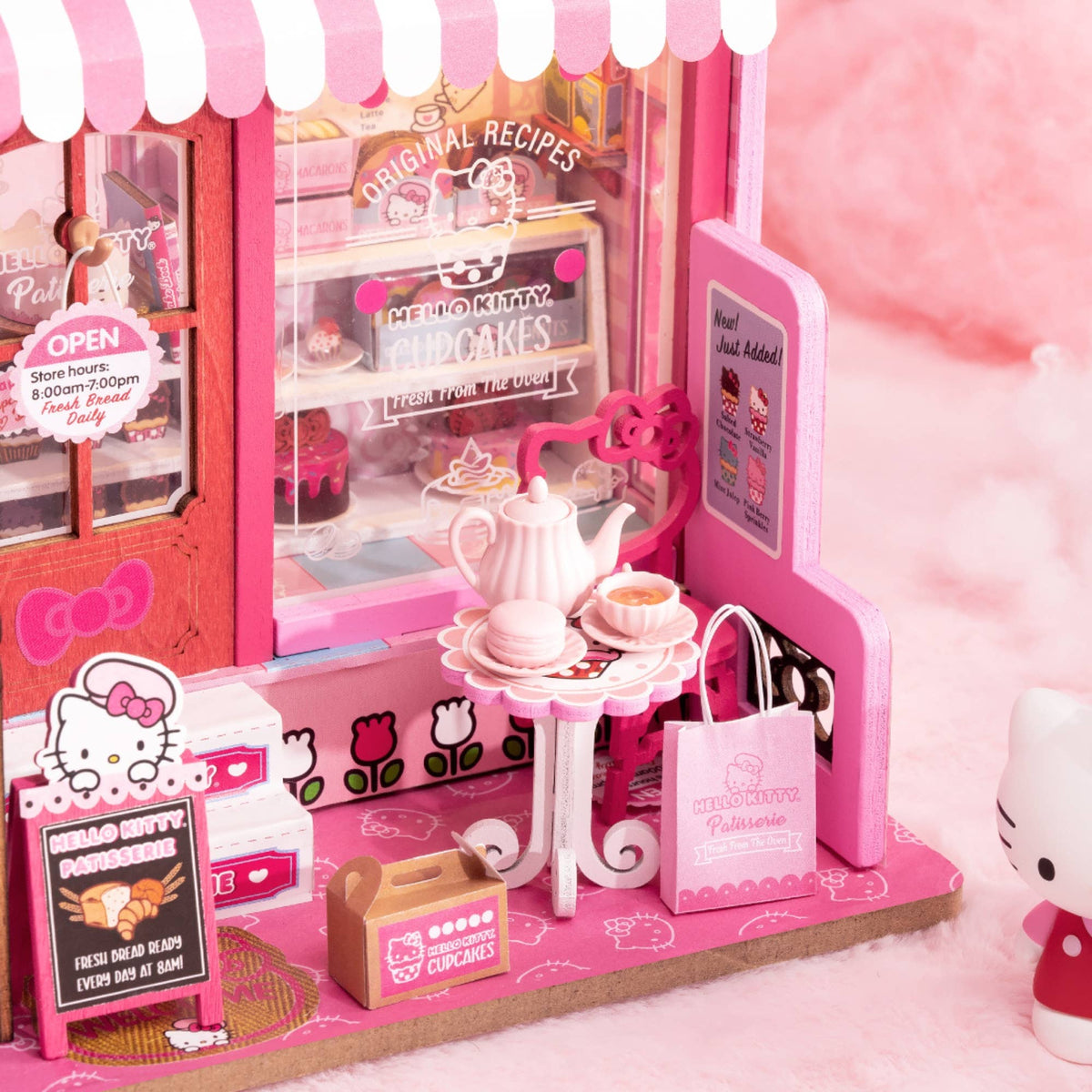 DIY Miniature House Kit: Hello Kitty® Patisserie