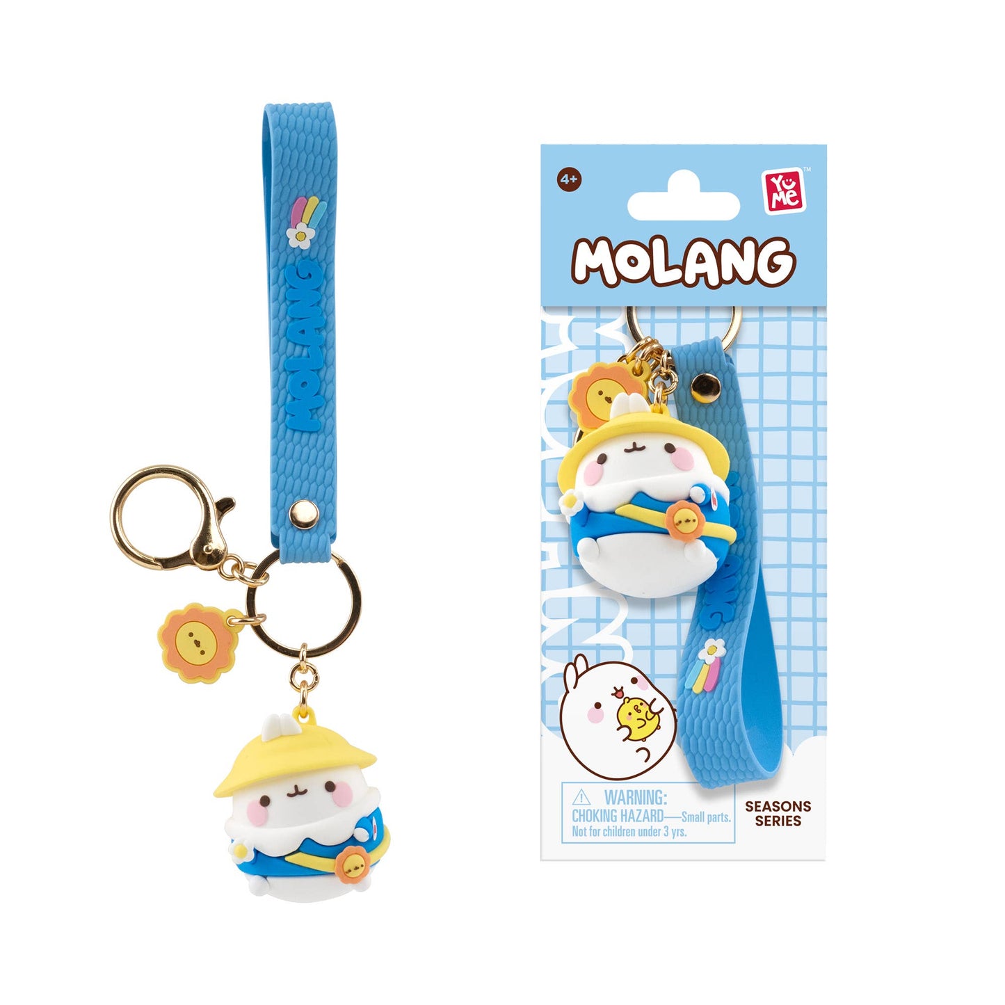 YuMe Molang Weather Series Collectible Keychains with Strap