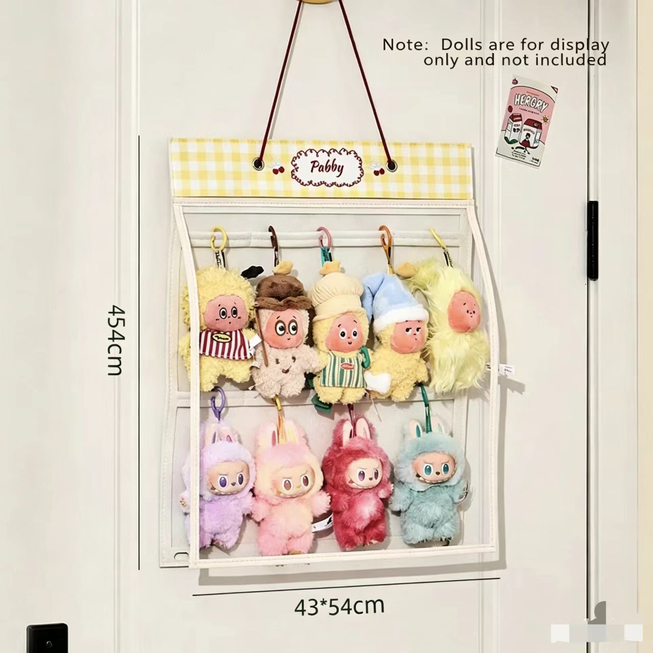 Felt Display Rack White Single Layer