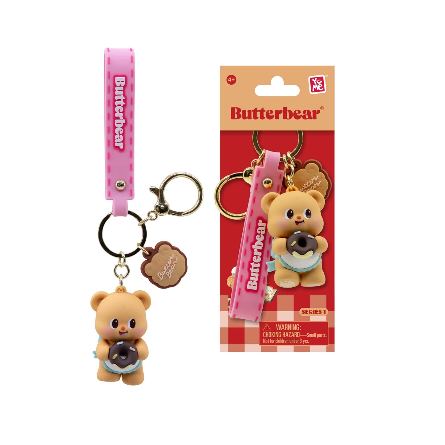 YuMe Butterbear Everyday Series Collectible Keychains