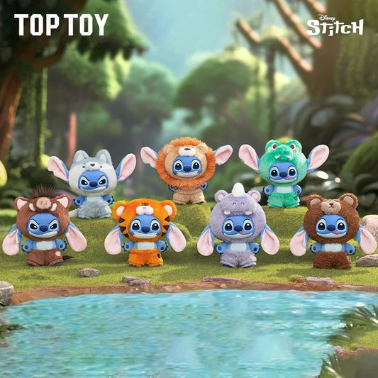 TOPTOY Disney Stitch Wild Animal Series Vinyl Plush Blind Box