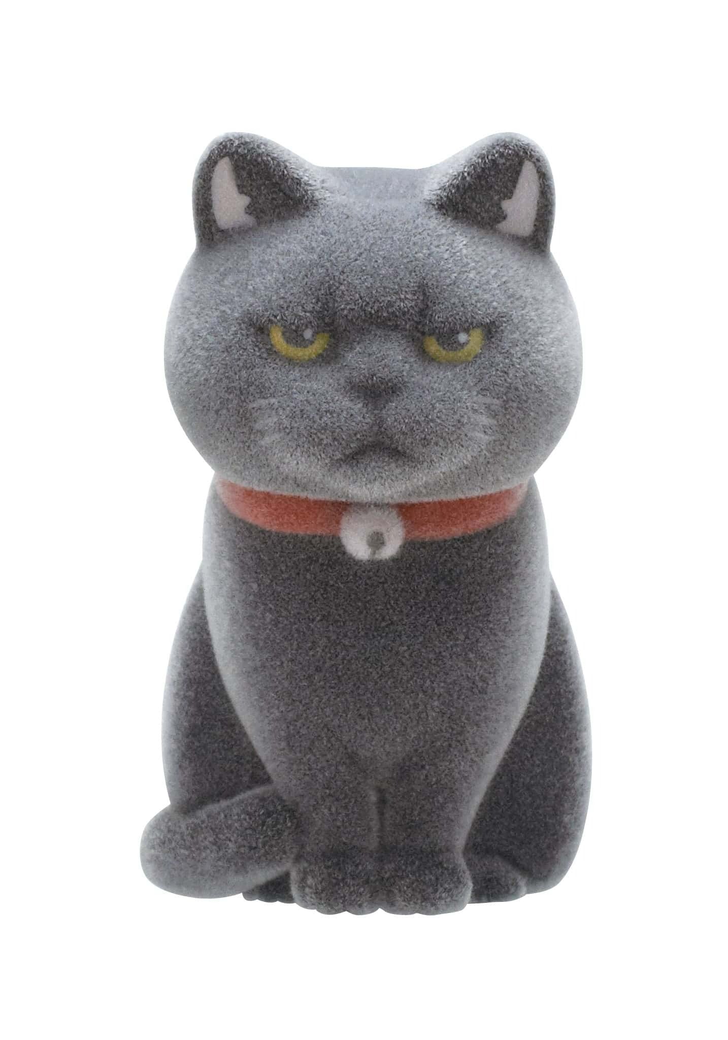 Flocked Cats in Paper Bags Blind Box