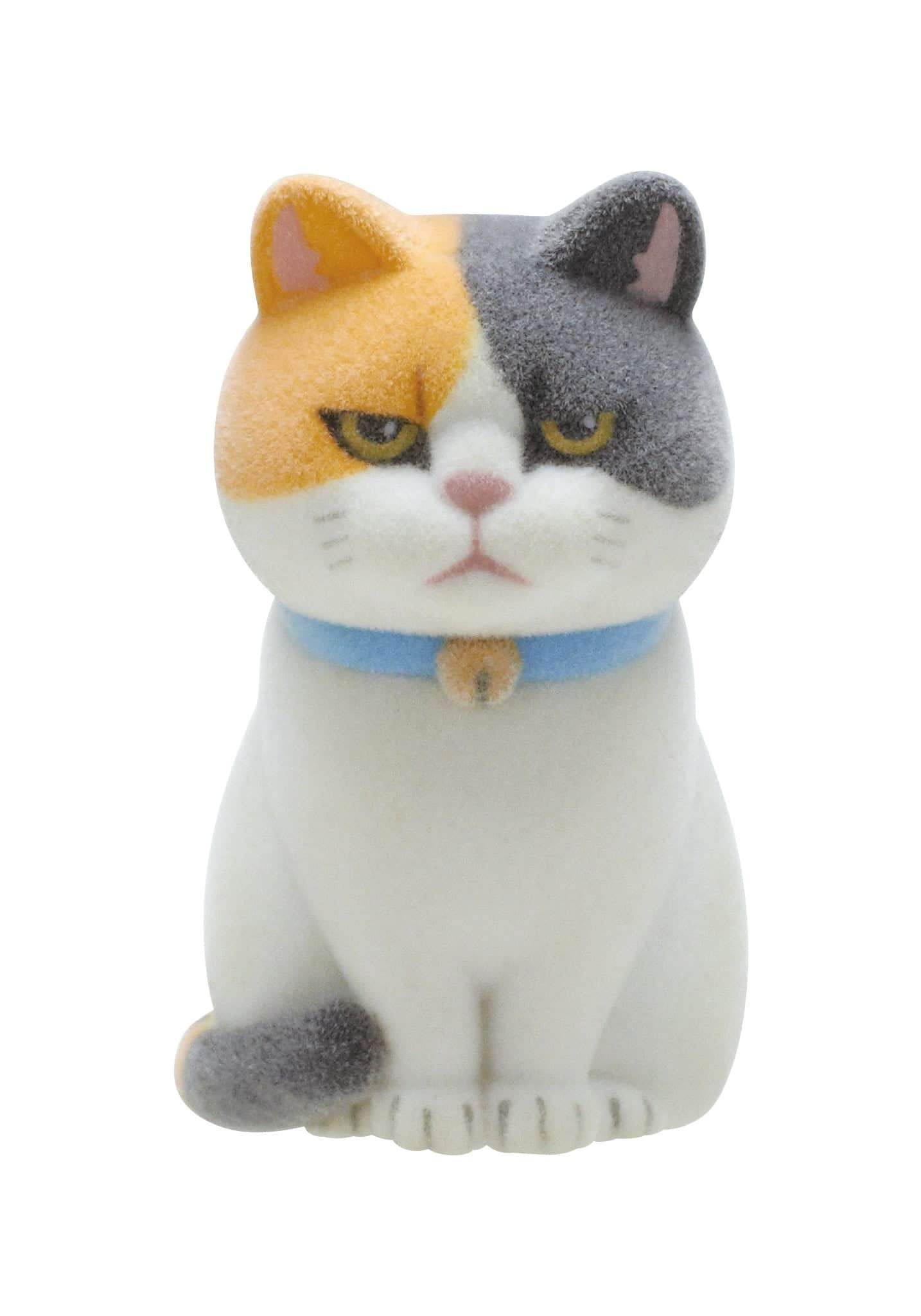 Flocked Cats in Paper Bags Blind Box