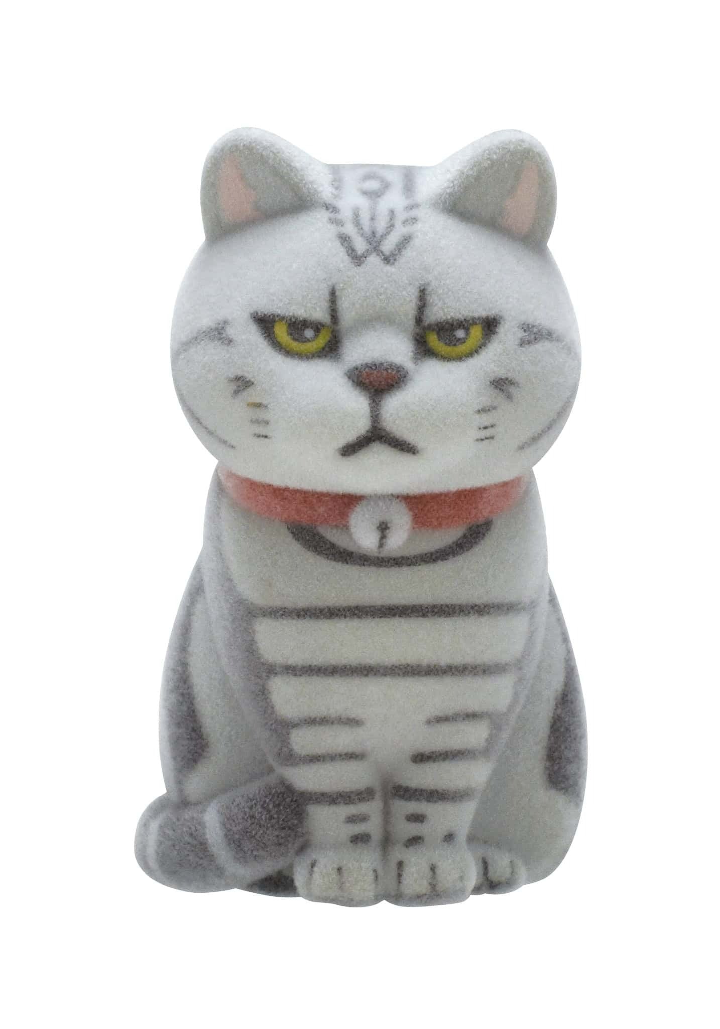 Flocked Cats in Paper Bags Blind Box