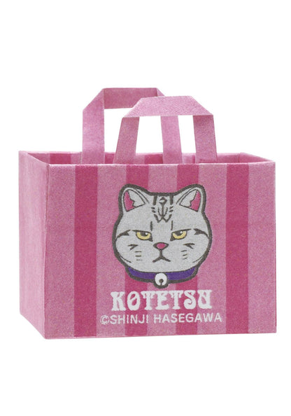 Flocked Cats in Paper Bags Blind Box