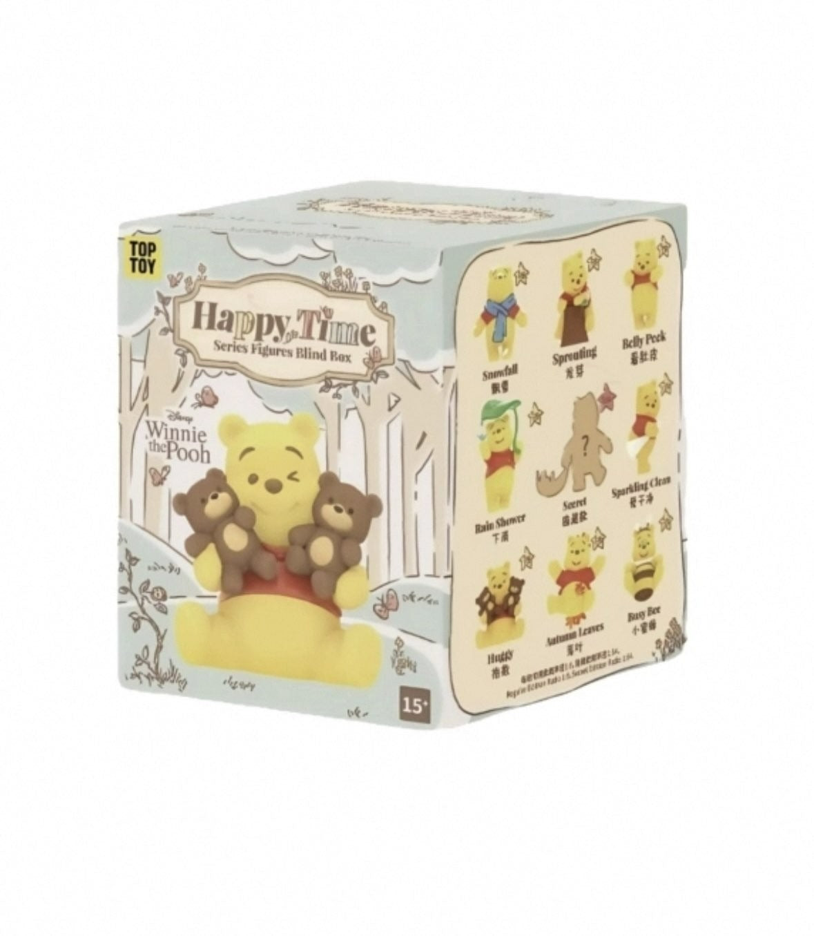 TOPTOY Disney Winnie the Pooh Happy Time Series Figures Blind Box