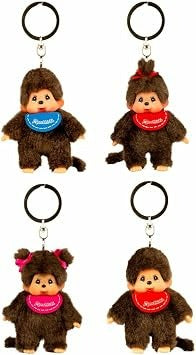 Monchhichi Classic Plush Keychain