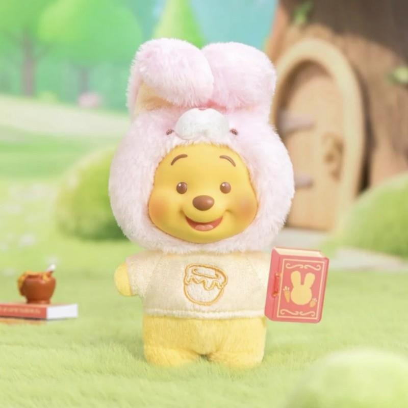 TOPTOY Disney Winnie the Pooh Animal Fairy Tale Book Series Plush Pendant Blind Box