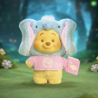 TOPTOY Disney Winnie the Pooh Animal Fairy Tale Book Series Plush Pendant Blind Box