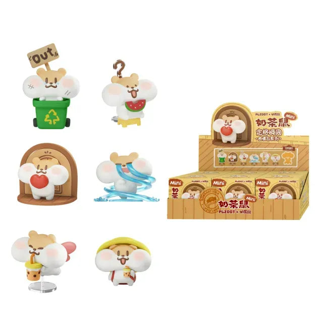 Milk Tea Mouse "Captured Moments" Mini Figure Blind Box Series