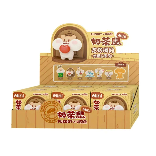 Milk Tea Mouse "Captured Moments" Mini Figure Blind Box Series