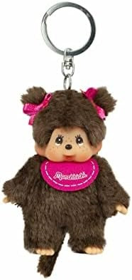 Monchhichi Classic Plush Keychain
