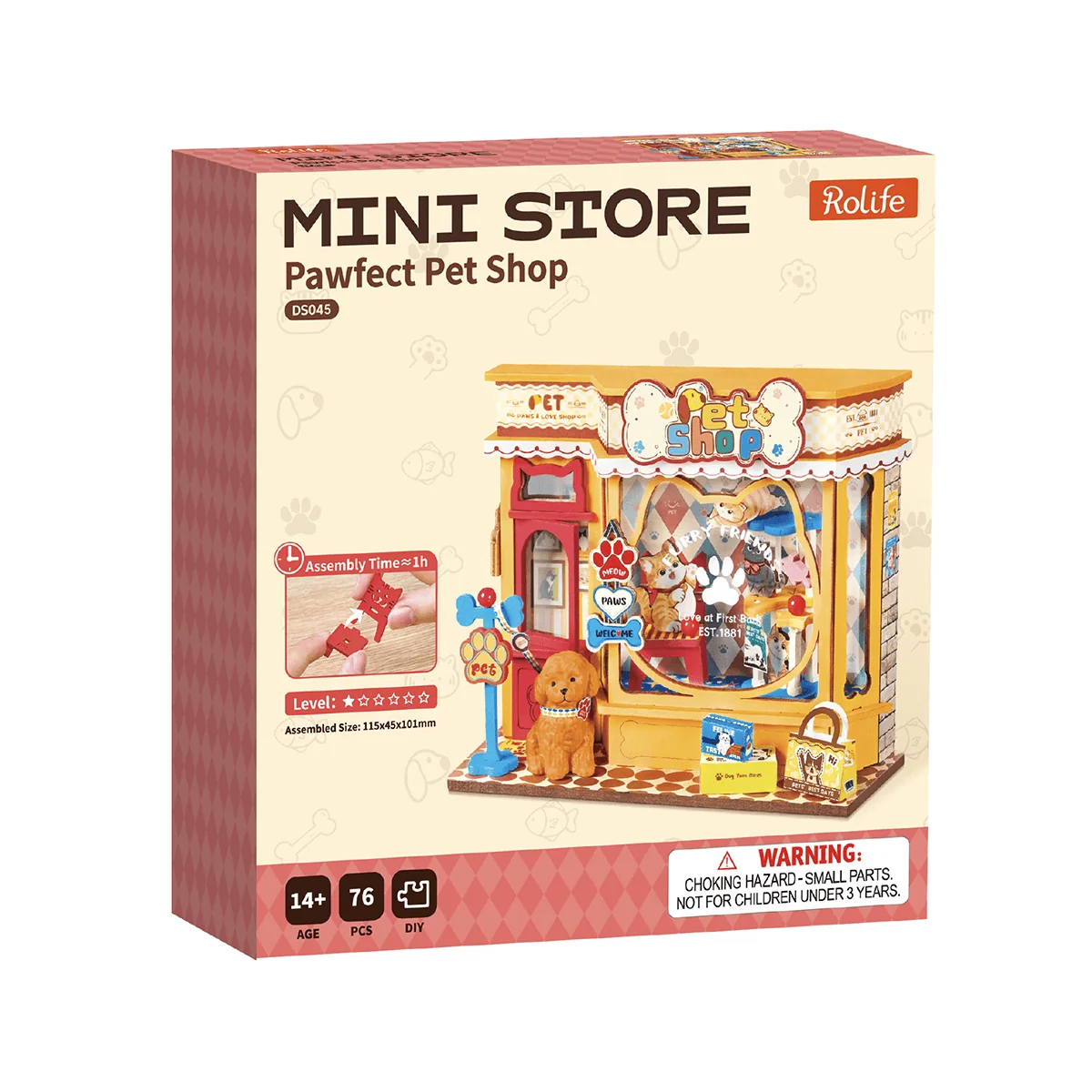 Rolife Pawfect Pet Shop