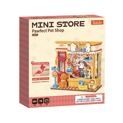 Rolife Pawfect Pet Shop