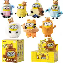 BOB & TIM: Minions Good Friends Together Series Vinyl Plush Blind Box (with Hanger)