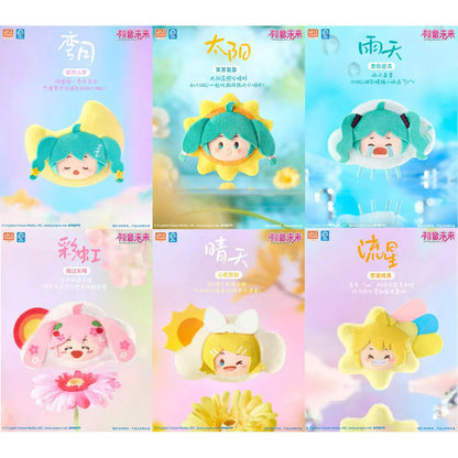 Wayaya Hatsune Miku – Weather Sunny Series Big Head Plush Pendant Blind Box
