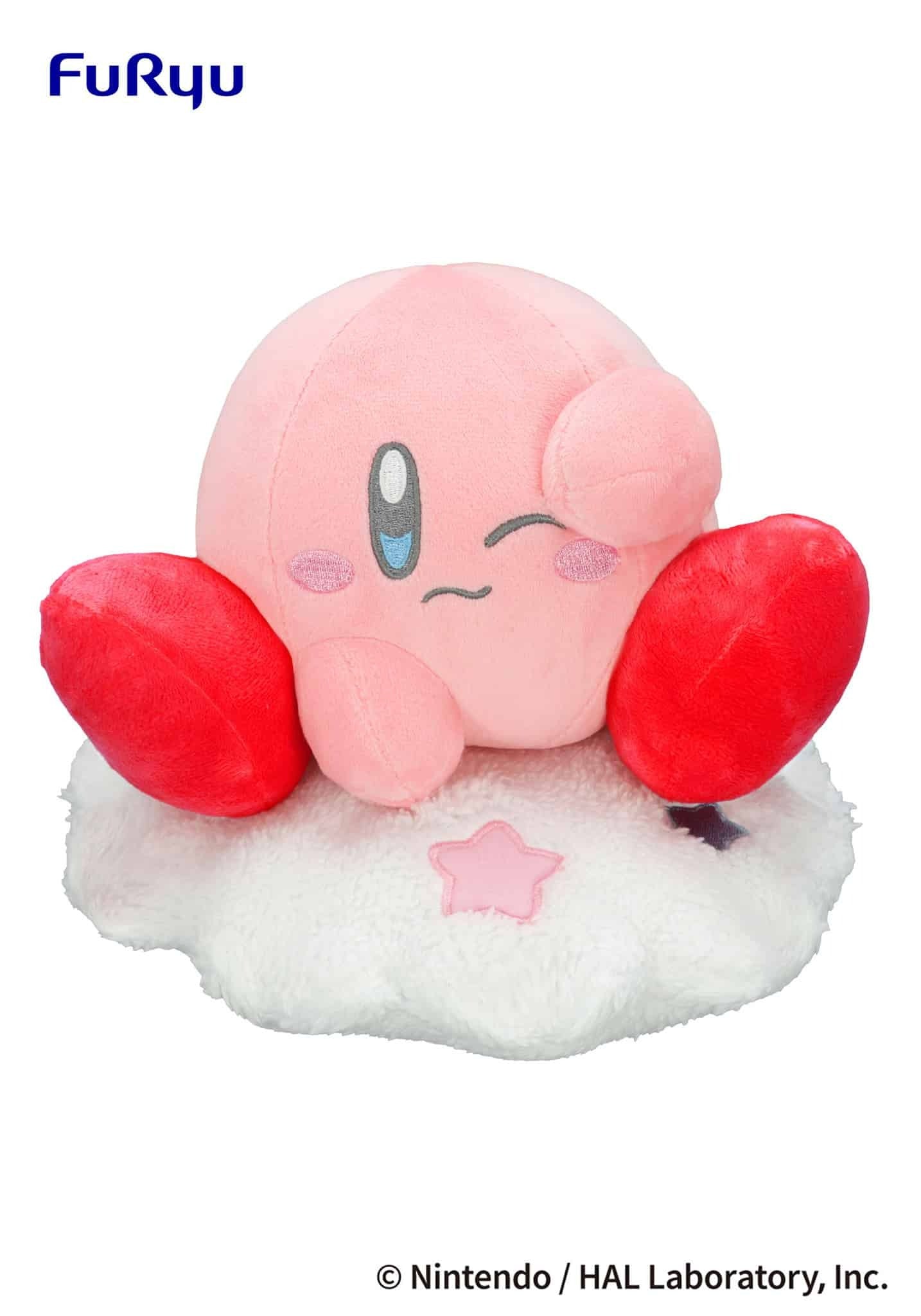 Kirby on the Cloud Plush 10.5" Doze Off