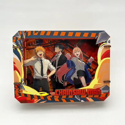 Chainsaw Man Wooden Gallery-M Devil Hunting Operation