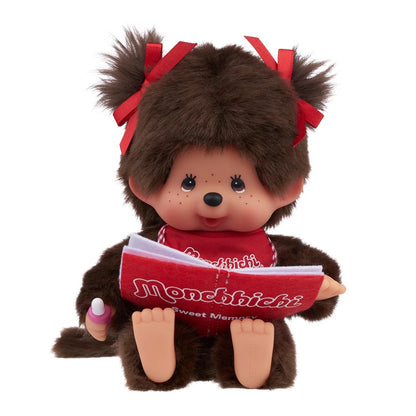 Sekiguchi Monchhichi Sitting & Reading Gi Doll