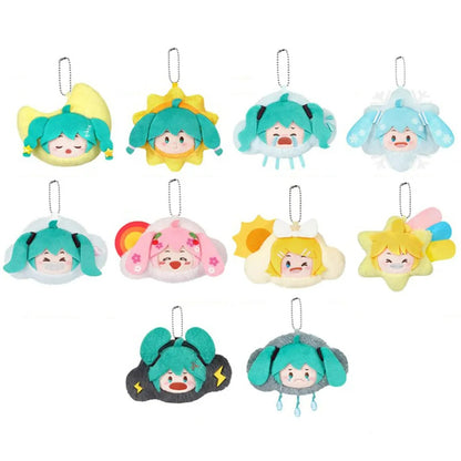Wayaya Hatsune Miku – Weather Sunny Series Big Head Plush Pendant Blind Box