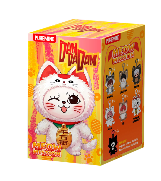 DAN DA DAN Vinyl Plush Meow Mission Blind Box