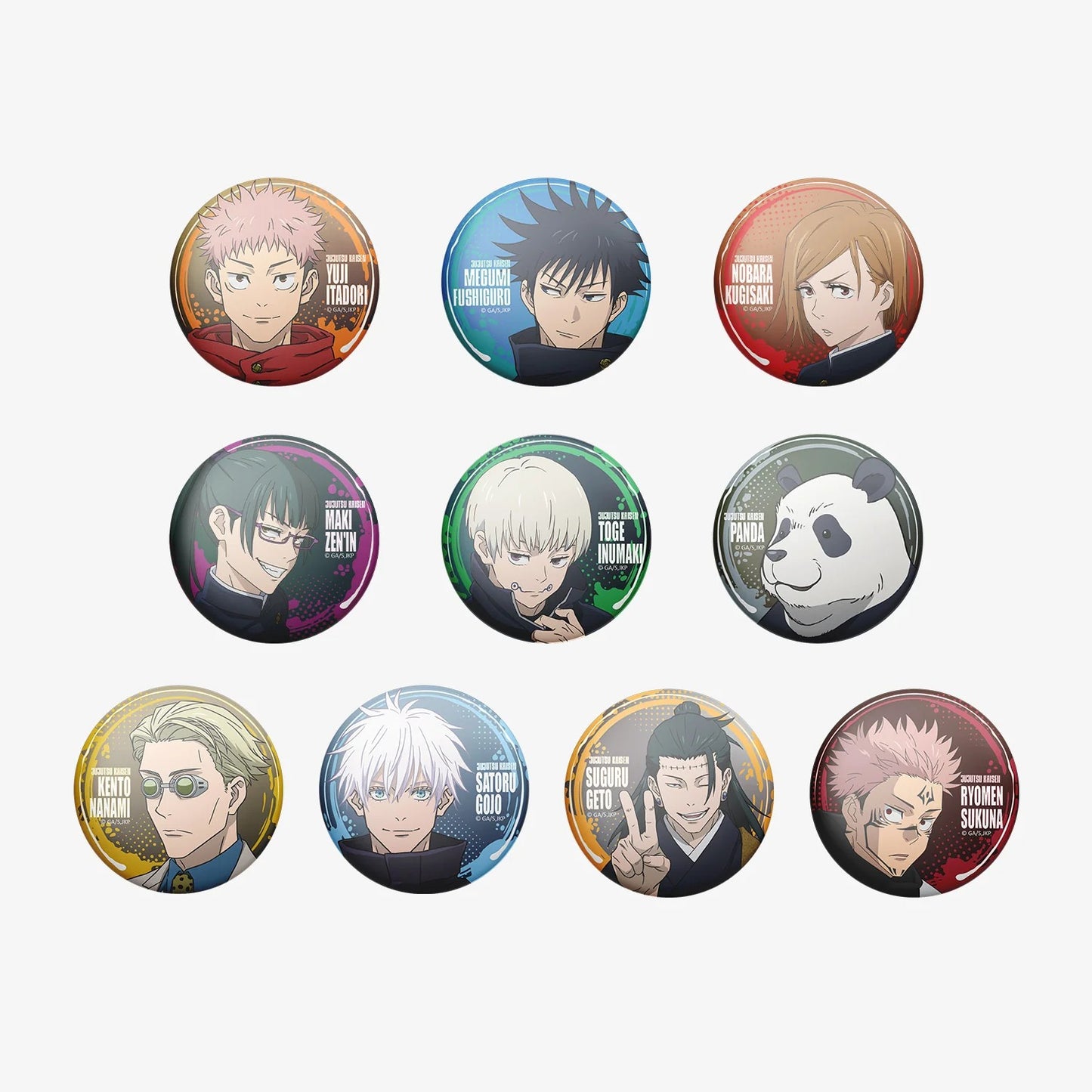 Jujutsu Kaisen Button Pin Blind Box
