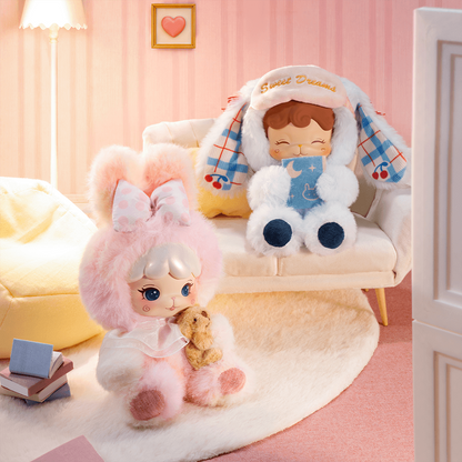 Rolife Cream & Cookii Bunny Cute Bedtime Pals Series Plush Pendant