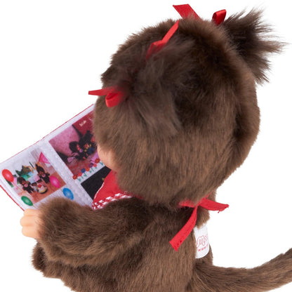 Sekiguchi Monchhichi Sitting & Reading Gi Doll