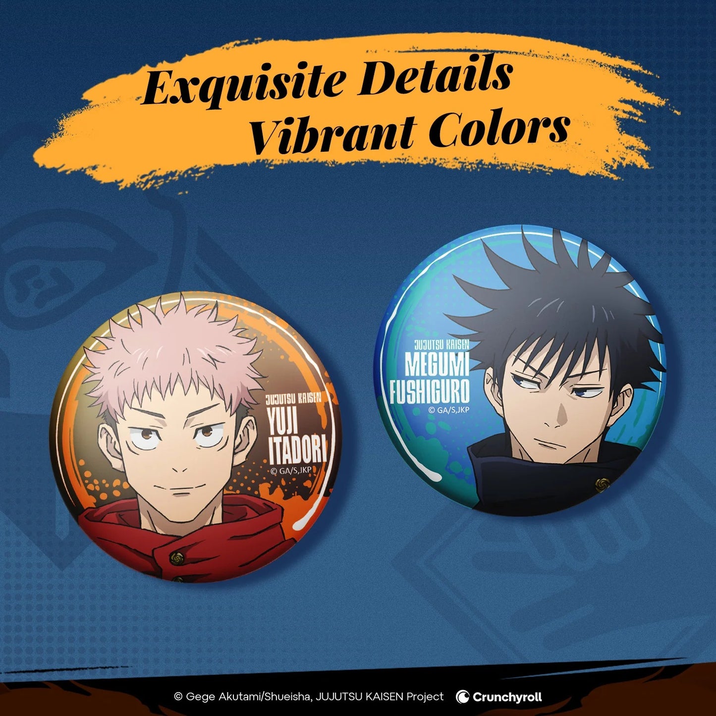 Jujutsu Kaisen Button Pin Blind Box
