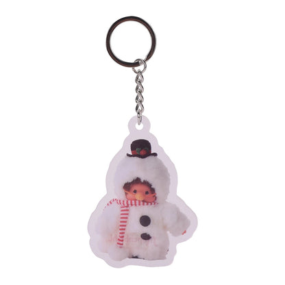 Monchhichi  Acrylic Keychain Blind Box - Winter Wonderland