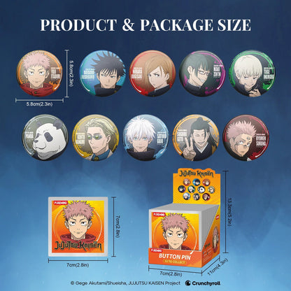 Jujutsu Kaisen Button Pin Blind Box