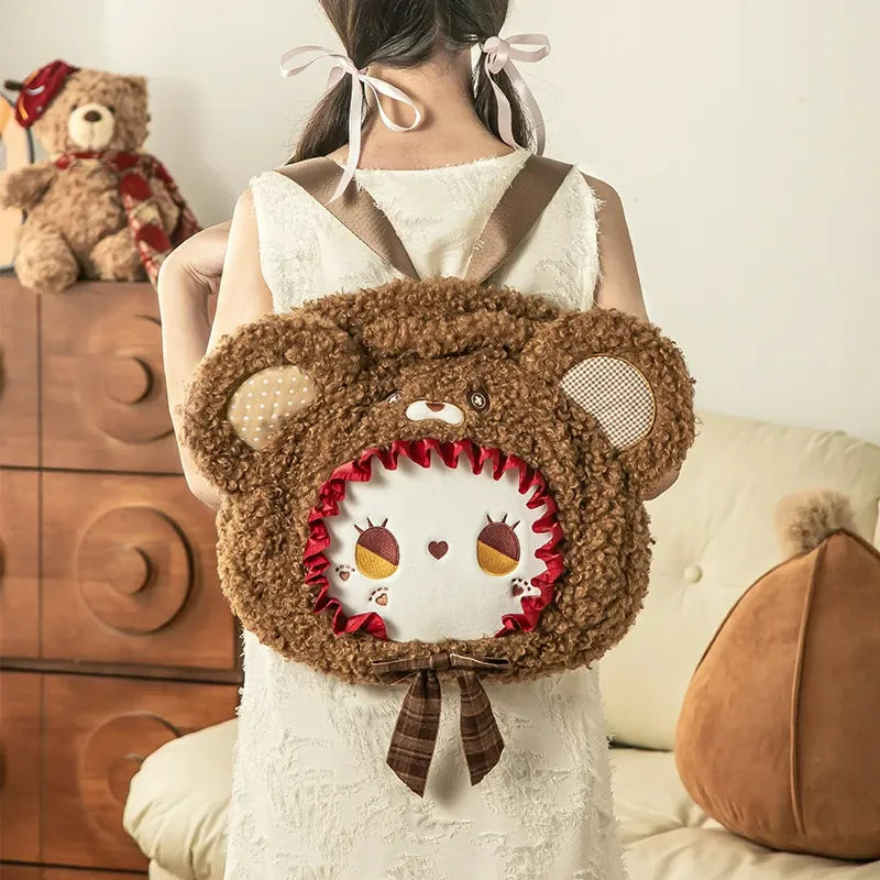 EMMA Bear Series Shoulder Bag - Brown