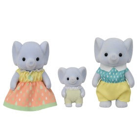 Es Elephant  Family Trio Calico Critters