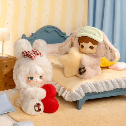 Rolife Cream & Cookii Bunny Cute Bedtime Pals Series Plush Pendant