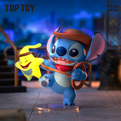 TOPTOY Disney Stitch City Adventure Series Figures Blind Box