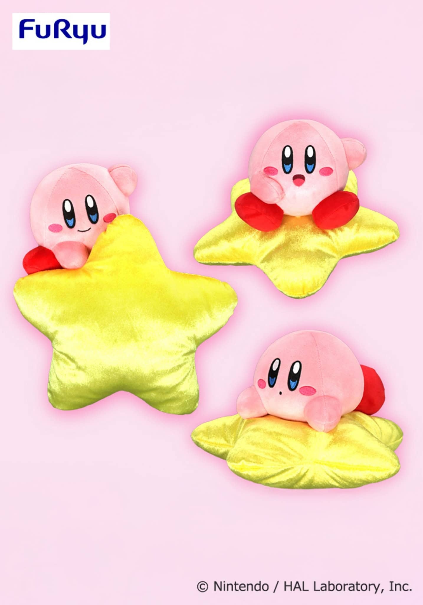 Kirby Star Nap Plush 10.5"