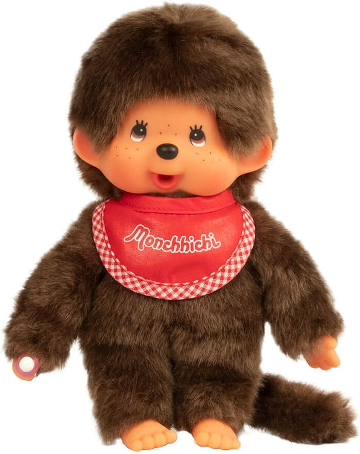Sekiguchi Monchhichi Classic Boy Plush Doll-Red