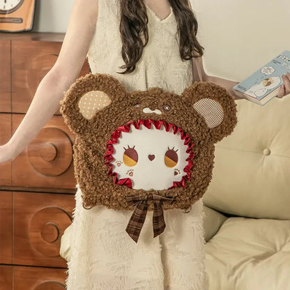 EMMA Bear Series Shoulder Bag - Brown