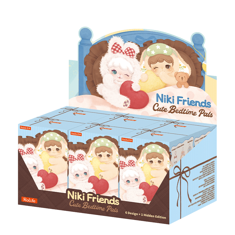 Rolife Cream & Cookii Bunny Cute Bedtime Pals Series Plush Pendant