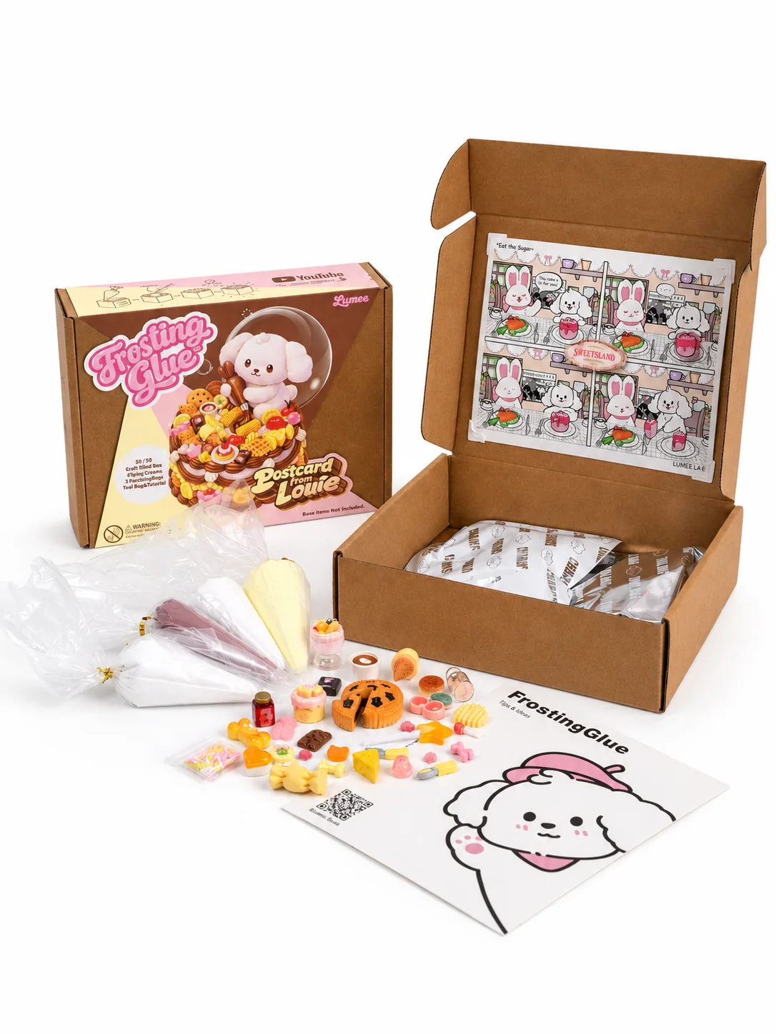 FrostingGlue™ Craft Blind Box - A Postcard From Louie