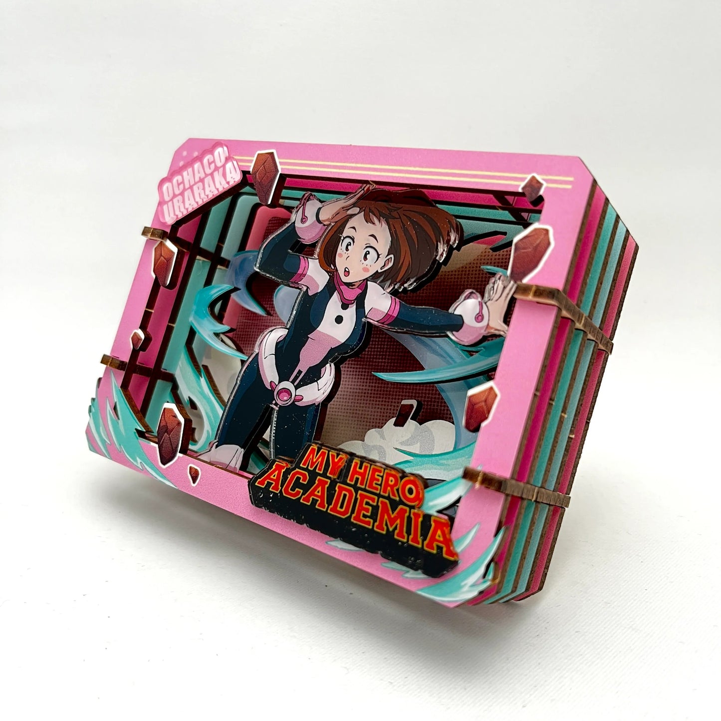 My Hero Academia Wooden Gallery-S Battle Moment