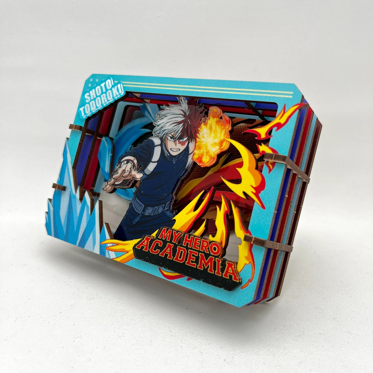 My Hero Academia Wooden Gallery-S Battle Moment