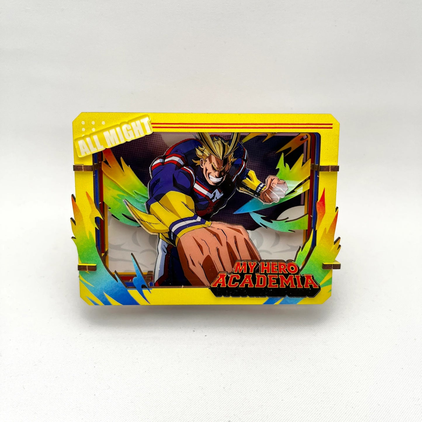 My Hero Academia Wooden Gallery-S Battle Moment