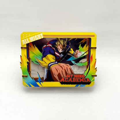 My Hero Academia Wooden Gallery-S Battle Moment